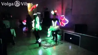 Световое шоу Волга Вайбс. Саратов