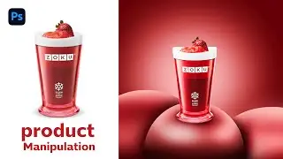 How Make Product Manipulation | Poster Design | Photoshop Tutorial