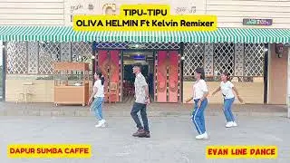 LAGU ACARA TIMUR||TIPU-TIPU @OlivaHelmin Ft @KelvinRemixer ||DC. EVAN//EVAN LINE DANCE//NTT//INA