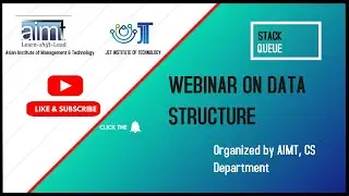 Data  Structure Webinar I Stack and Queue
