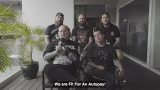 FIT FOR AN AUTOPSY - #PSSXX Band Interview