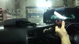 Свап щитка toyota марк2 100.