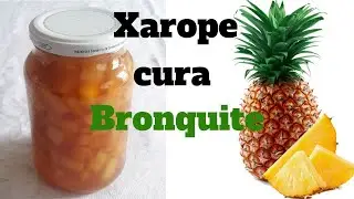 Xarope de abacaxi expectorante, Cura a bronquite, tosse e resfriados.