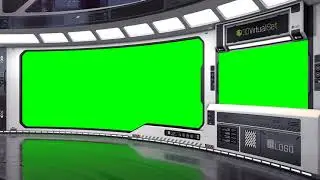 Virtual Set 120B For Photoshop | Green Screen