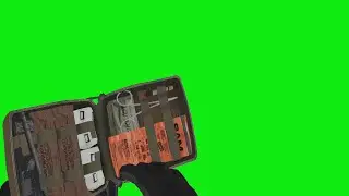 Infantry First Aid Kit in First Person [GREEN SCREEN]
