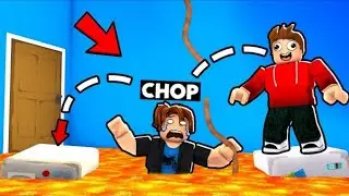 ROBLOX BUT LAVA RISES EVERY SECOND 🕡😱