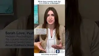 What does anxiety look like?
