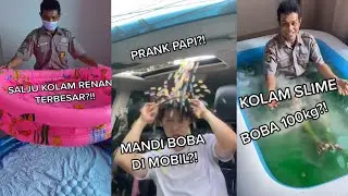 PRANK KOLAM BOBA SALJU SLIME 1 KOLAM RENANG !!