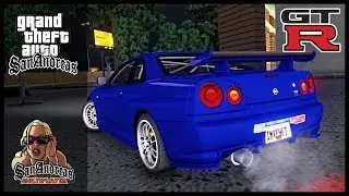 1999 Nissan Skyline GT-R (R34) V-Spec » Grand Theft Auto: San Andreas ᴴᴰ