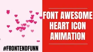 Font Awesome Icon CSS3 Animation Effects using javascript