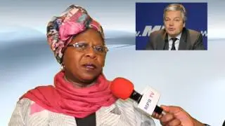 Propos de Didier  Reynders: Réaction de Justine M'poyo  Kasa-Vubu