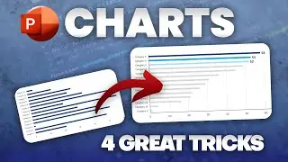 Charts in PowerPoint - 4 Good Practices To Follow🔥PPT Chart Tricks