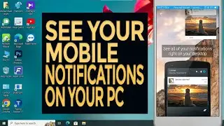 How to Mirror Mobile Notifications, Send and Receive SMS, and Share Files on PC #pctricks