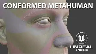 Unreal Engine 5.6 - Metahuman Conformed Topology Mesh - QuickTipp