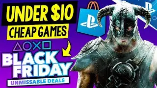 11 AWESOME PSN Game Deals UNDER $10! PSN BLACK FRIDAY SALE 2023 Great CHEAP PS4/PS5 Games to Buy!