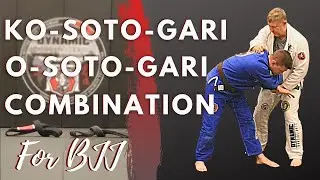 Ko-soto-gari to O-soto-gari | Takedowns for Jiu-jitsu