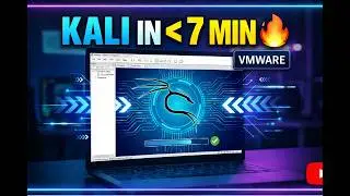 🔥 Kali Linux Setup in Under 7 Minutes 🔥 (VMware Setup Guide)