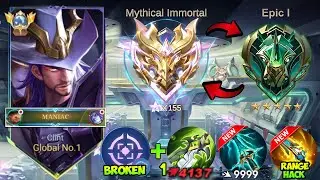 NEW SEASON BUFFED CLINT COMPLETE META BUILD TO RANK UP IN SOLO!🔥 NEW INSANE BUILD TO DOMINATE - MLBB