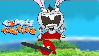 БОЛЬШОЙ ПРОТИВ МАЛЕНЬКОГО, КТО КОГО? УГАР ДО ИСТЕРИКИ В  Topple tactic's