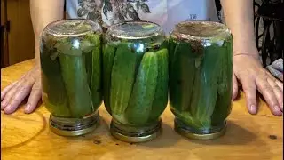 Маринованные огурцы на зиму