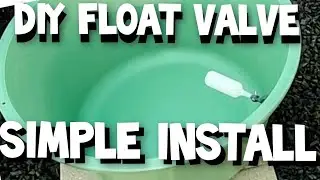 DIY HYDROPONIC FLOAT VALVE INSTALL   TOWER GARDEN
