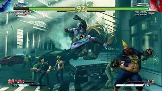 Street Fighter V Seth vs Birdie