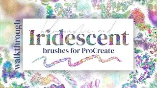 Holographic and Iridescent for Procreate - Complete Walkthrough and Tutorial | Alaina Jensen Brushes