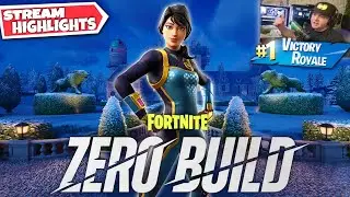 FORTNITE Zero Build Highlights! Let's get those W's!