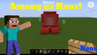 AMONG US HAUS in MINECRAFT gebaut😱! / Neox