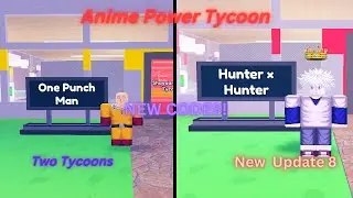 (New Codes!)New Update Showcasing Two Tycoons|Anime Power Tycoon