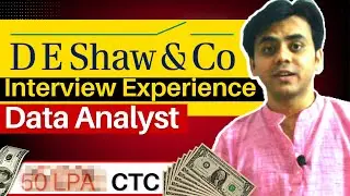 D E Shaw Data Analytics in Financial Research - Interview Experience (2021)