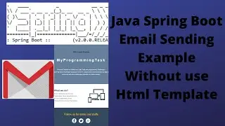 Java Email Sending Example | Email Spring Boot | Spring Boot Email Sending Example