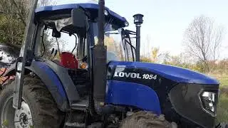 All breakdowns of the LOVOL 1054 tractor for 2 years! And the OPTIKON plow!