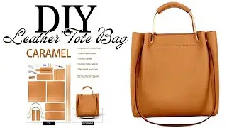 I Made the PERFECT Leather Tote Bag and You Won't Believe How!