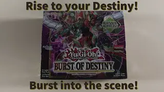 Yu-Gi-Oh! Burst of Destiny Box Opening and Discussion!