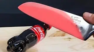 РАСКАЛЕННЫЙ НОЖ VS COCA COLA