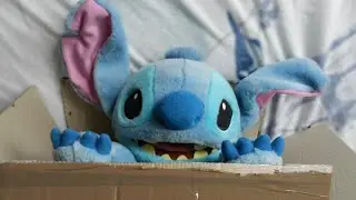 Unboxing a Stitch plush