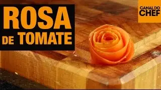 Como fazer uma rosa de Tomate