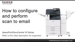 How to configure and perform scan to email
