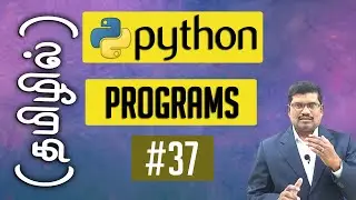 #37. Create tuples from a list | Python in Tamil
