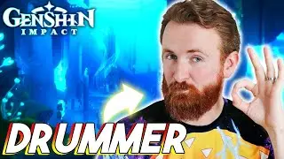 DRUMMER Reacts to Genshin Underwater OST