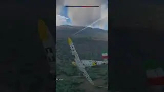 How did I live a head on collision with a P 38 as an Italian, BF 109 #warthunder