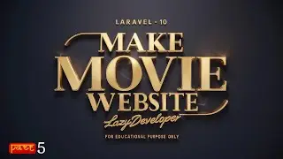 How to create movie website in hindi ? Tailwind css Homepage laravel 10 video #5