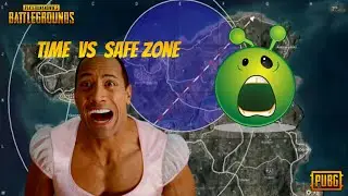 Time VS Safe Zone - WHAT HAPPENS? Can I survive? | PUBG MOBILE