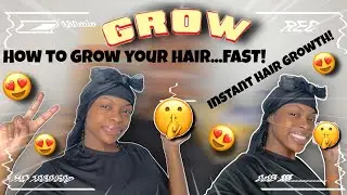 How To: Grow Your Hair Fast!/ Cheap & Naturally Homemade Products!/ TheManiShow