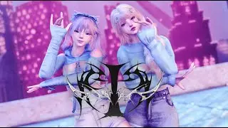 【FFXIV MMD】III【hololive/宝鐘マリン＆こぼ・かなえる】