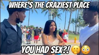 S1E7: WHERE’S THE CRAZIEST PLACE YOU HAD SEX? 🤭😳