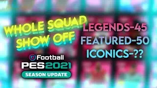 MY WHOLE SQUAD BREAKED DOWN \|| PES 2021 MOBILE
