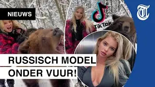 Ophef om bizarre TikTok-video Russisch model (22)