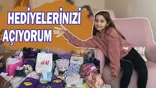 Hediyelerinizi Açıyorum. Ecrin Su Çoban Antalya Buluşması Hediyeleri.
